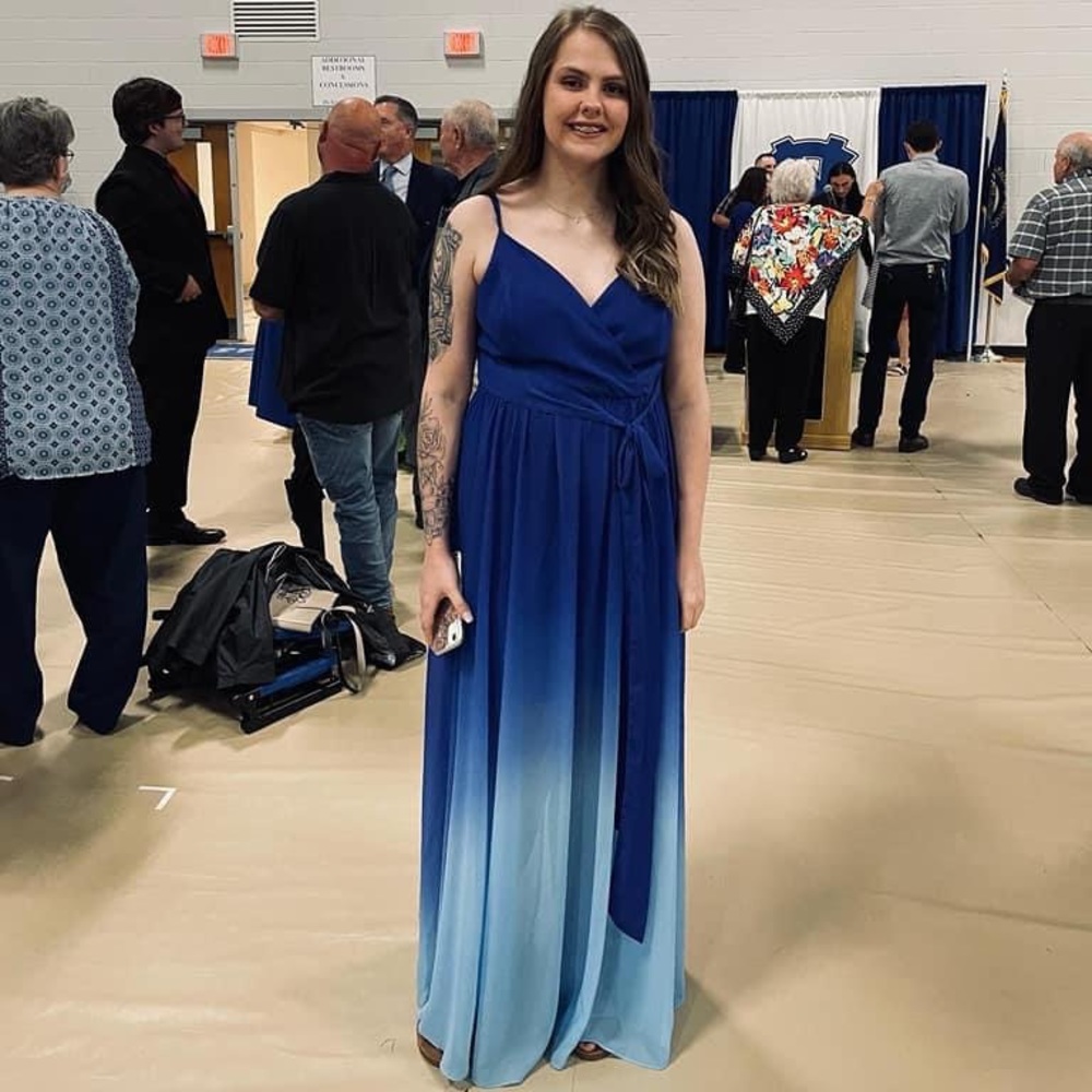 Ombré dress